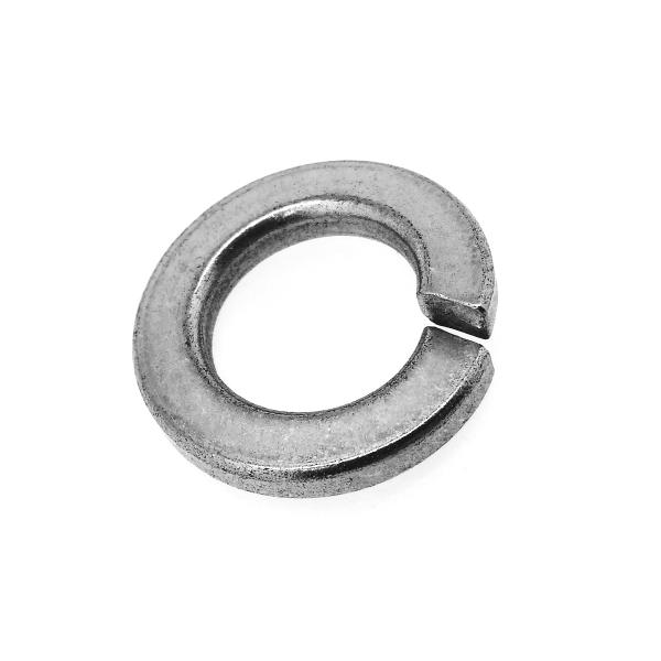 鉄/クローム スプリングワッシャー [2号] M6 (太さ=6mm)用　【 バラ売り ： 10個入り 】