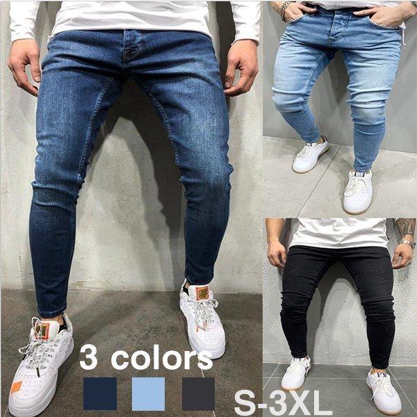 父の日 スキニーデニム メンズ ボトムス ジーンズ ジーパン ストレッチ ファッション スウェット デニムパンツ 40代 50代 60代 Jt 1067 猫バドストア 通販 Yahoo ショッピング