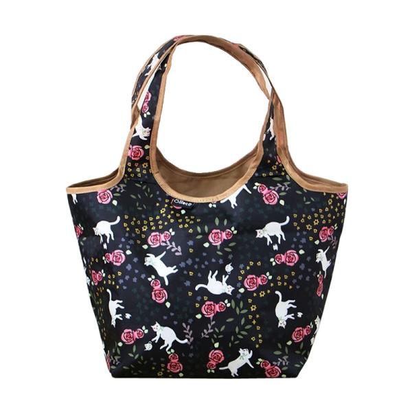 2重構造＋ファスナー蓋で冷気の漏れを軽減する保冷機能付きのコンビニバッグです。コンビニやスーパーなどのお弁当やペットボトルなどちょこっとしたお買い物に便利なコンパクトサイズです。底マチ20cmでコンビニ弁当やお惣菜も安定して入れられます。く...