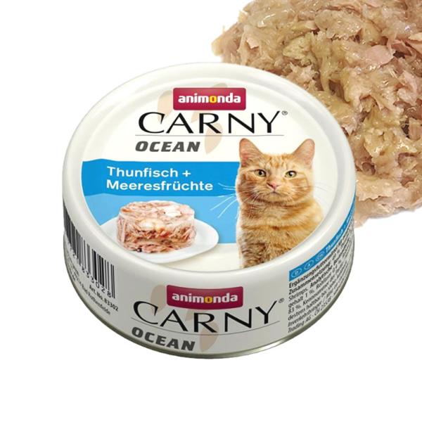 tetsuko26 缶セットCARNY OCEAN 80g 猫缶 アニモンダ カーニー オーシャン ツナとシーフード 80g 猫用 缶詰
