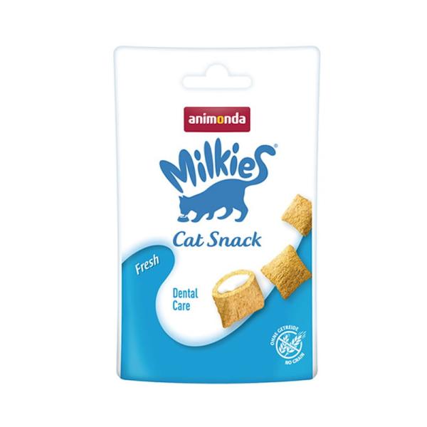 アニモンダ ミルキース クランキービッツ フレッシュ デンタルケア 30g デンタルケア 猫用 おやつ ネコポス可能