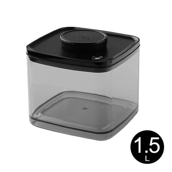 ANKOMN 真空保存容器 ターンシール UVカット クリスタル 1.5L 猫用品 フードストッカー