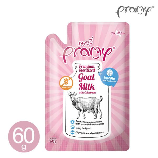 プラミー ヤギミルク 初乳とタウリン入り 猫用 60g 栄養補完食 ネコポス可能