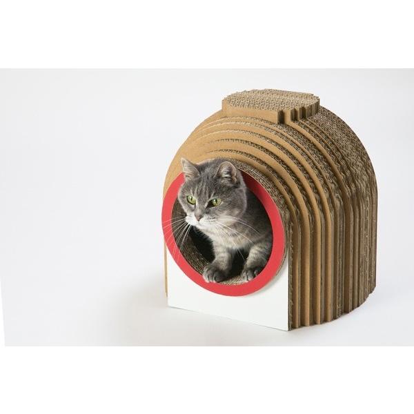 カマクラハウス 猫用 ファニチャー キャットハウス Ecoでおしゃれなデザインの日本製 ダンボール Nd3uwnyzg7 ネコダン 猫のインテリア専門店 通販 Yahoo ショッピング