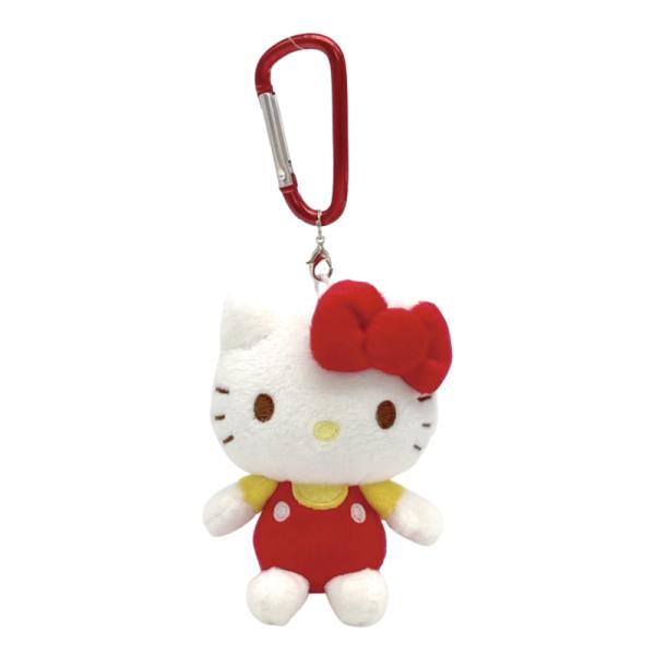 【在庫限り特価】 サンリオ ハローキティ カラビナ付き ぬいぐるみマスコット｜キーチャーム/バッグチャーム｜正規ライセンス 181978-23 JAN4548643181978