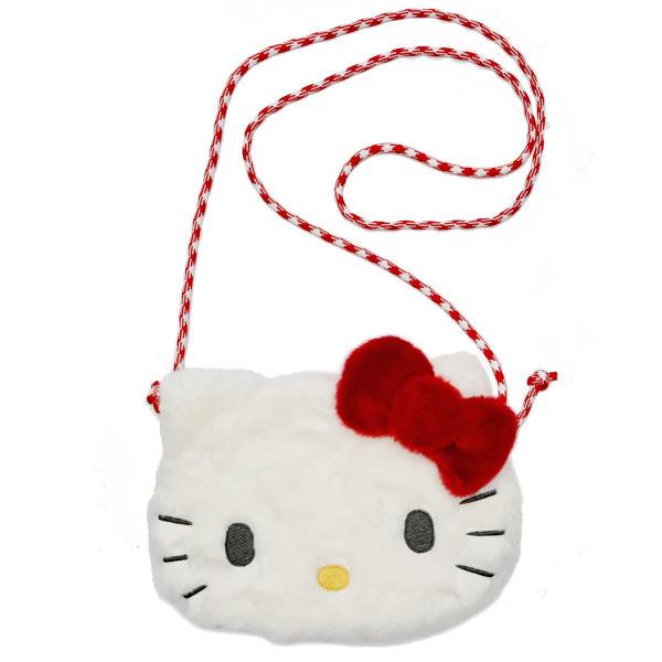 【在庫限り特価】 【サンリオ/ハローキティ】ぬいぐるみサコッシュ ミニショルダー スマホ収納可｜JAN4548643188014 正規ライセンス ギフト向け