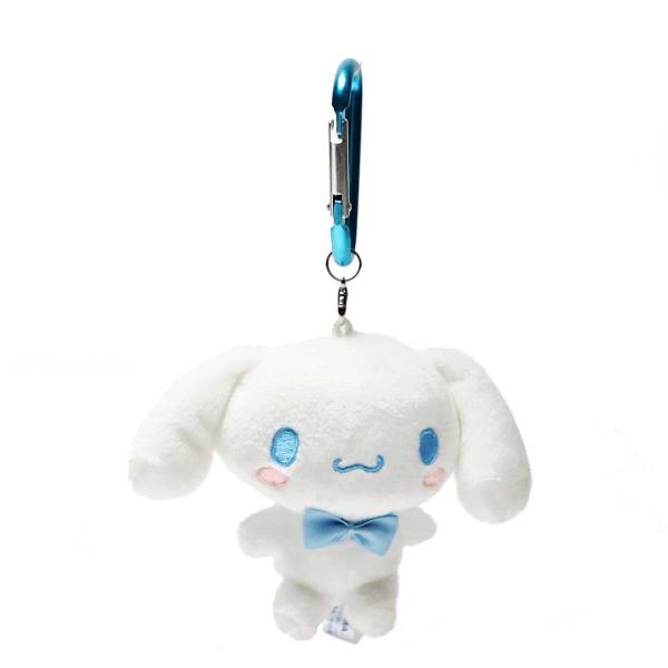 【在庫限り特価】 サンリオ シナモロール カラビナマスコット ぬいぐるみ キーチャーム ナカジマコーポレーション JAN4548643181992