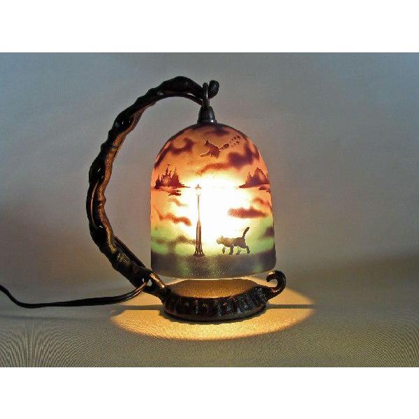 猫の手作りガラスランプ フロア ルーム ランプ ウィッチ 猫置物 猫グッズ 猫雑貨 Tglass ねこのざっか屋さん ネコランド 通販 Yahoo ショッピング