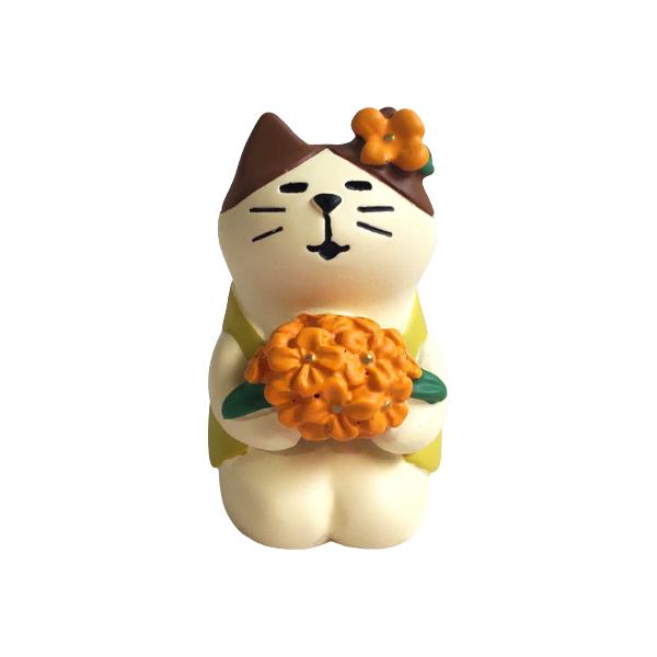 デコレ　コンコンブル　うっとり金木犀猫 まったり池のお月見会 うっとり金木犀猫