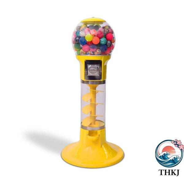 ガチャガチャ 本体 くるくる回り ドーム ガチャマシン 100円硬貨用 業務用 家庭用 楽しいカプセルマシン 使いやすい おすすめ 人気 注目アイテム