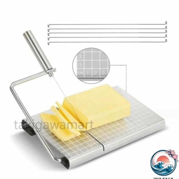 スライサー チーズスライサー チーズカッター バタースライサー パンスライサー カッターボード 切削ツール 果物 野菜 まな板 キッチン用 ステンレス鋼