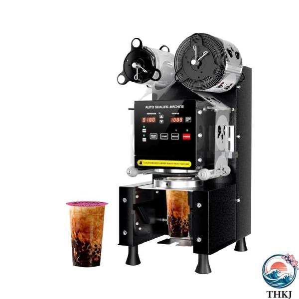 カップシーラー 自動 カップシール機 デジタル制御 業務用 口径90 95mm対応 400-600カップ 時 自動計数機能 冷熱両用 自動手動両用 タピオカ ミルクテ