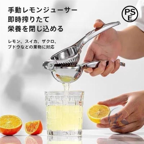 レモン絞り器 ハンドジューサー 食洗機対応 スクイーザー 手動 フルーツ搾 感動人生 り 果物 柚子 ゆず すだち 果汁 家庭用 業務用 便利グッズ 実用 おしゃ