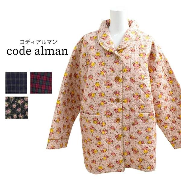 ポリエステ スモック おしゃれ かわいい エプロン 前開きボタン 部屋着 ルームウェア 羽織 コディアルマン 婦人 チェック 花柄 キルト 日本製 眠りの神様 Paypayモール店 通販 Paypayモール サイズ Mcmc Gr