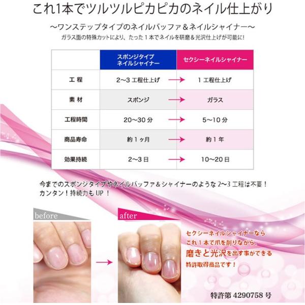 セクシーネイルシャイナー マジックネイル つめ磨き ネイルバッファー 爪とぎ メール便 送料無料 Buyee 日本代购平台 产品购物网站大全 Buyee一站式代购 Bot Online