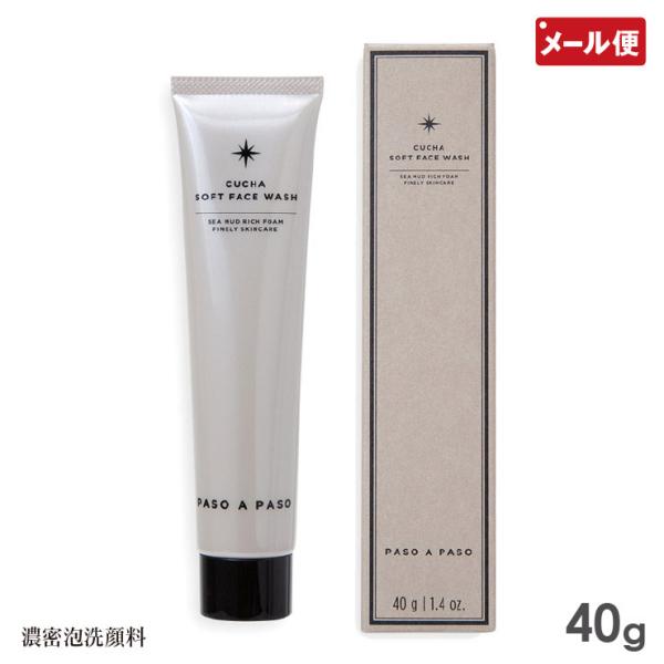 クチャ ソフト フェイス ウォッシュ 40g 洗顔 パソアパソ メール便 送料無料