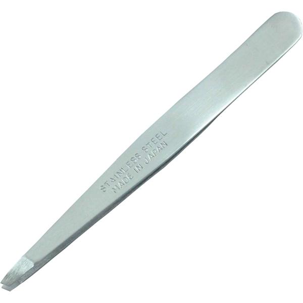 【メール便送料無料】〜関の職人が1本1本丁寧に作り上げた毛抜き〜 職人の技 ツイザー 眉毛抜き ムダ毛 産毛 うぶ毛日本製手作り ステンレス毛抜き 幅広 WT-210【関連ワード】職人 手作り ツイザー 眉毛抜き 脱毛 ひげ 髭 ムダ毛 小...