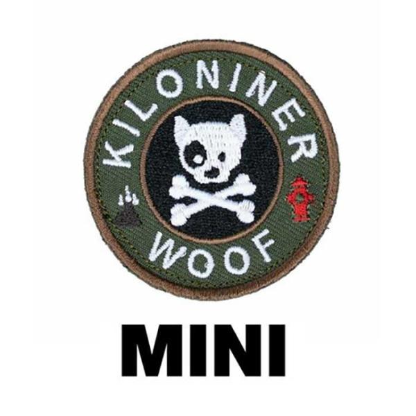 キロナイナー カスタマイズ用パッチ Mini Dog and Crossbones Patch Multicam ワッペン