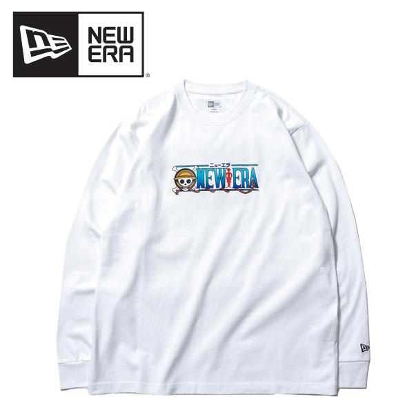 ニューエラ New Era 長袖 コットン Tシャツ One Piece ワンピース タイトルロゴ L Sl White 長袖tシャツ 男性用 Neo Globe Yahoo 店 通販 Yahoo ショッピング