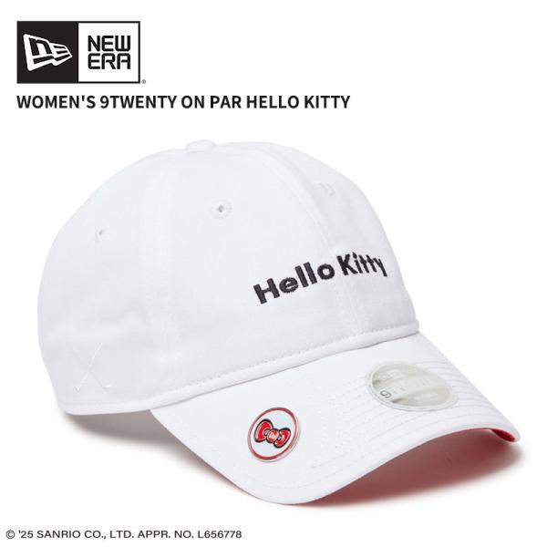 【VIVA HEART】ビバハート ワークキャップ ゴルフ ハローキティ タグ付 NEW ERA（ニューエラ） レディース ハローキティ ボールマーカー付