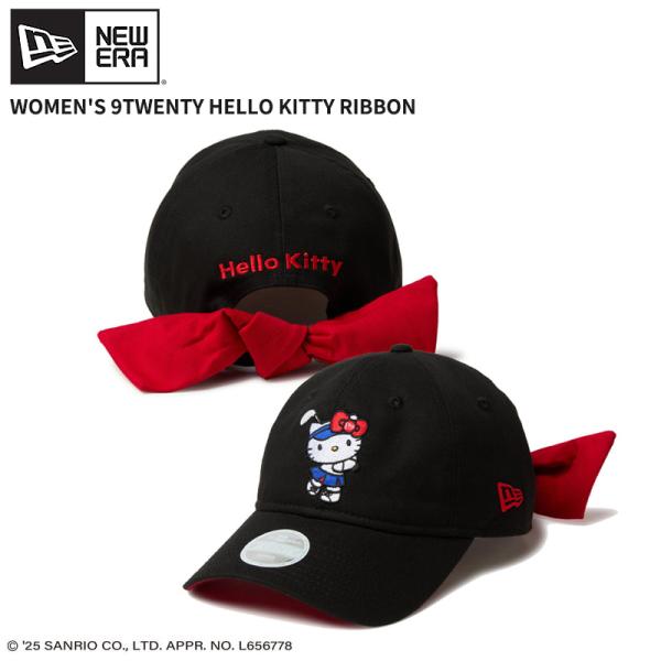 STRICT-G/ NEW ERA ハローキティ キャップ・連邦ブラック STRICT-G NEW ERA 『ガンダム☆ハローキティ』9FORTY Cap 地球
