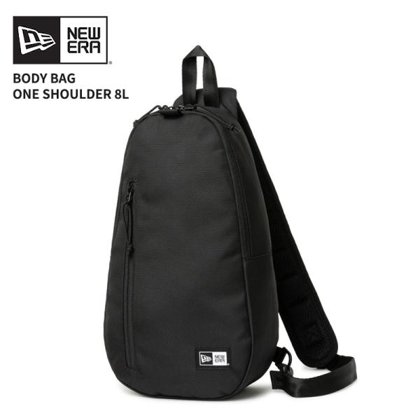 ニューエラ メンズ バッグ NEW ERA ボディバッグ ワンショルダー 8L ブラック 黒 通勤 自転車 14521373