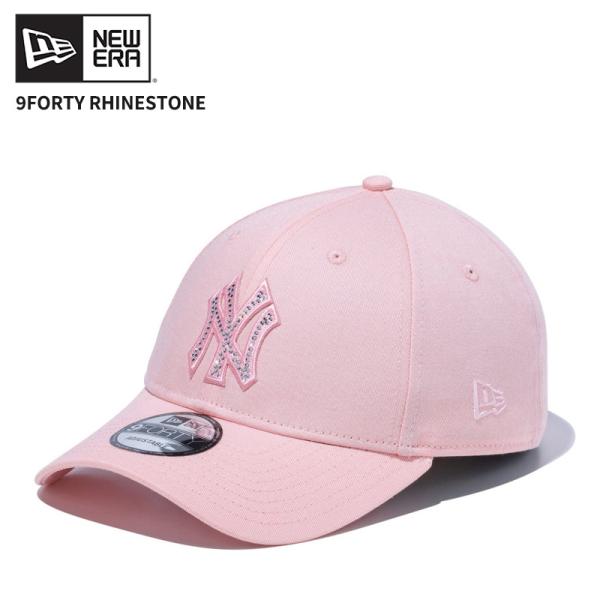 ニューエラ キャップ ラインストーン ピンクレモネード NEW ERA ニューエラ レディース ラインストーン キャップ メンズ
