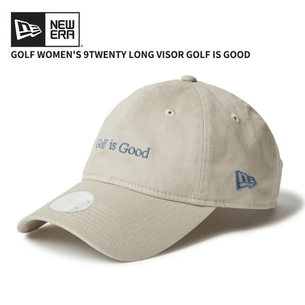 爆買 【ポイント5倍 国内正規品】検索キーワード：ニューエラ レディース キャップ 9TWENTY ロングバイザー Golf is good ゴルフ女子 UVカット 紫外線対策 抗菌キャップ MICROERA 調整可能 クロスストラップ ブ...