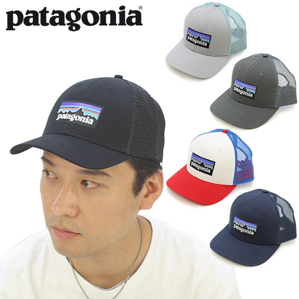 patagonia p6 logo trucker hat