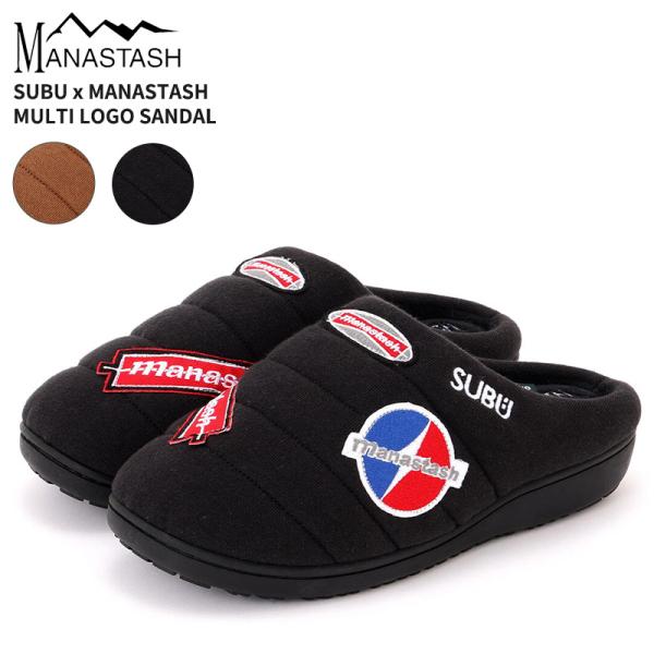 スブ×マナスタッシュ コラボ ユニセックス 冬サンダル SUBU x MANASTASH マルチロゴサンダル MULTI LOGO SANDAL コットンヘンプ シューズ 靴 792-6990003