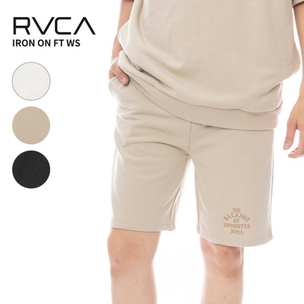 RVCA ショートパンツ 限定モデル RVCA ルーカ メンズ スウェット ショートパンツ 短パン IRON ON
