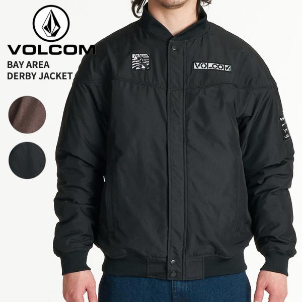 ボルコム メンズ ブルゾン VOLCOM  ダービージャケット BAY AREA DERBY JACKET トップス アウター ジャケット BG052750