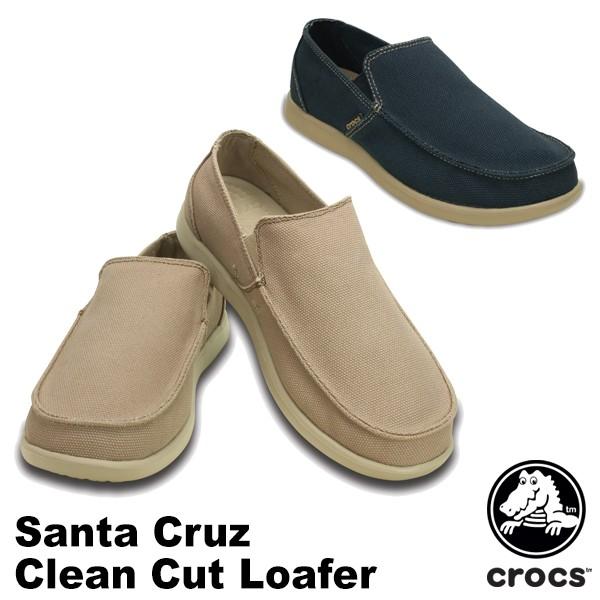 crocs santa cruz clean cut loafer