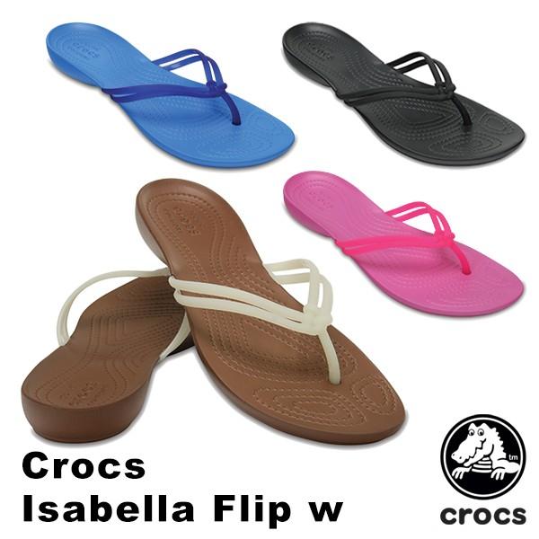 crocs isabella flip