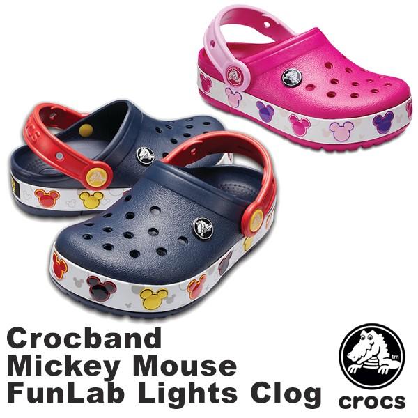 crocs fun lab lights clog