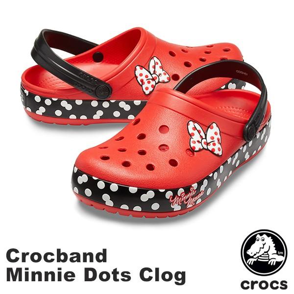 クロックス Crocs クロックバンド ミニー ドット クロッグ Crocband Minnie Dots Clog レディース ディズニー サンダル Cr 5654 Neo Globe Yahoo 店 通販 Yahoo ショッピング