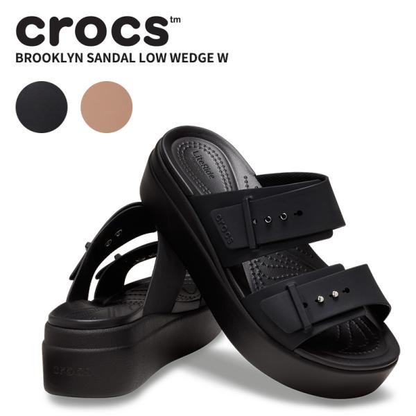 サンダル・ミュール CROCS Women Sandals 210388 001 BLACK クロックス crocs crocs Classic Rosette Clog Black [210388