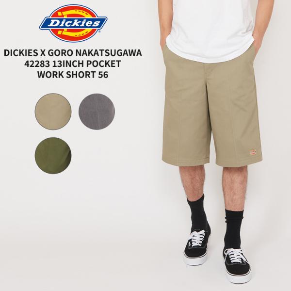 Dickies ショーツ リメイク フレアショーツ Dickies（ディッキーズ） メンズ ショートパンツ Dickies x GORO