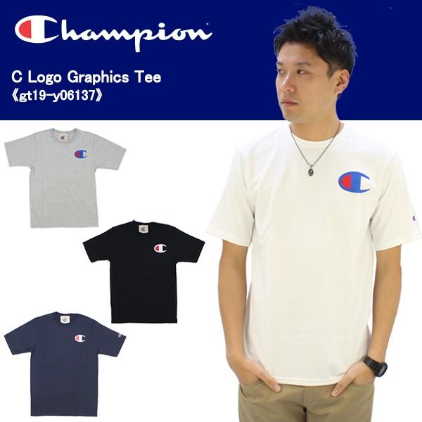 champion c logo tee
