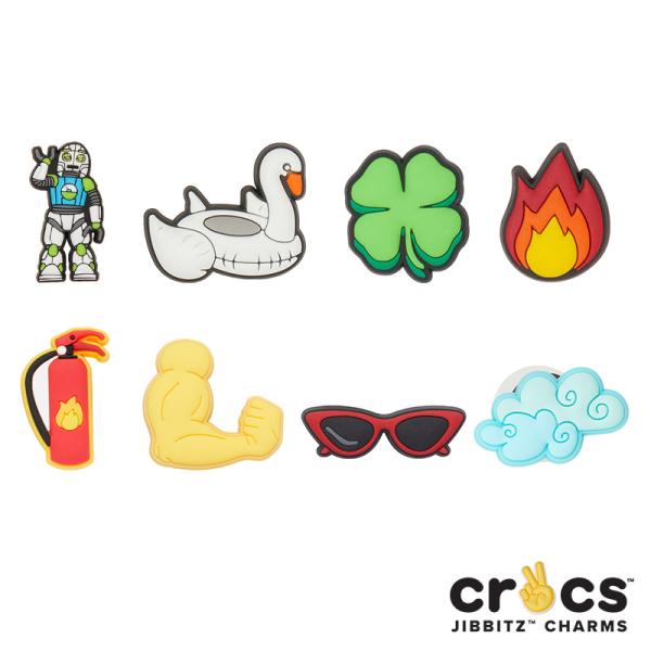 クロックス CROCS ジビッツ jibbitz ファンシェイプ クロックス シューズアクセサリー ...