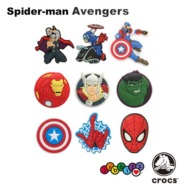 クロックス Crocs ジビッツ Jibbitz アベンジャーズ Avengers クロックス シューズアクセサリー キャラクター Yel 小物 1 Jbn Spider Man Neo Globe Yahoo 店 通販 Yahoo ショッピング