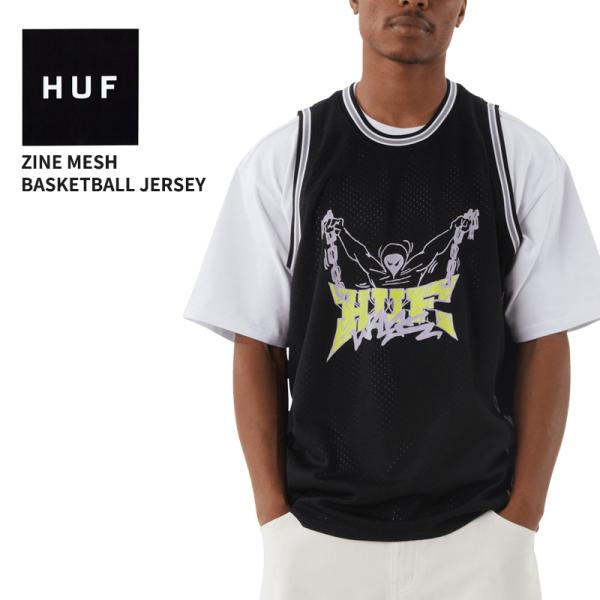 HUF バスケットボールユニフォーム XL 黒 楽天市場】HUF(ハフ) サイズ:L HALF COURT REVERSIBLE JERSEY