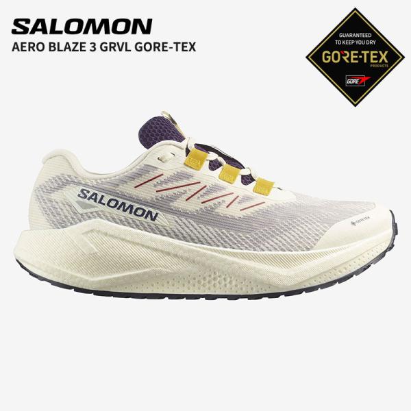 サロモン メンズ 防水 グラベルランニング ランニングシューズ SALOMON エアロ ブレイズ3 ゴアテックス AERO BLAZE 3 GRVL GORE-TEX L47953200