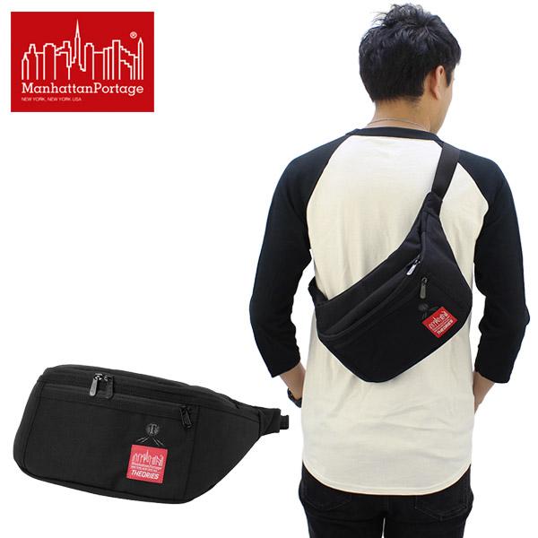マンハッタンポーテージ ボディバッグ ウエストバッグ Manhattan Portage ×THEORIES Alleycat Waist Bag Large MP1102TOA ウェストバッグ L Manhattan Portage（マンハッタンポーテージ） マンハッタン