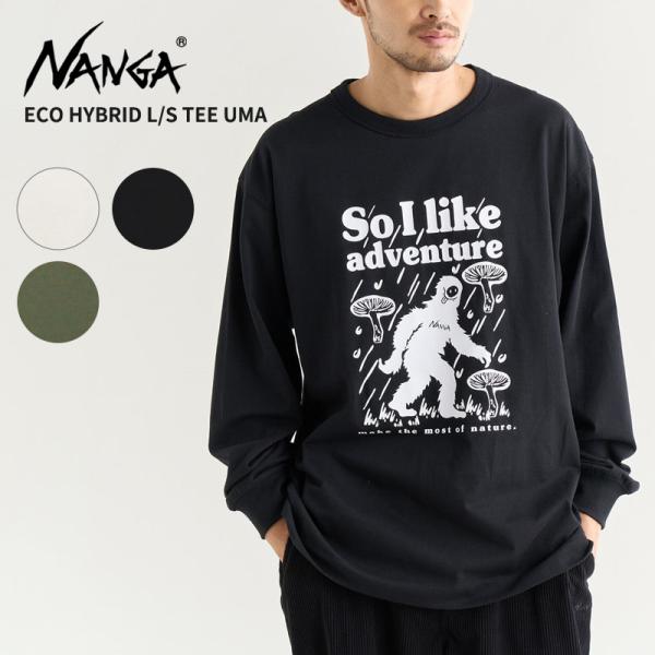 NANGA（ナンガ） Tシャツ メンズ 長袖Tシャツ レディース エコ