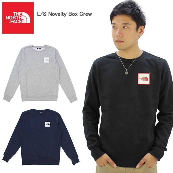 north face novelty box crew