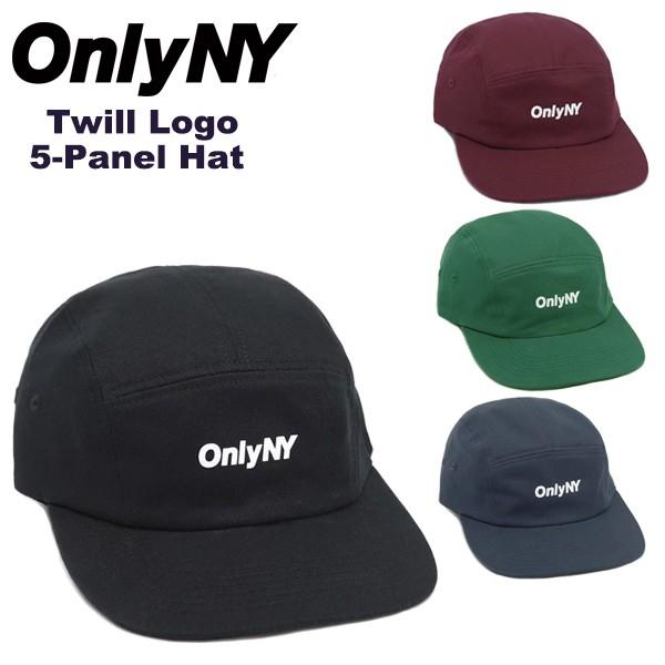 オンリー ニューヨーク Only Ny Twill Logo 5 Panel Hat キャップ 帽子