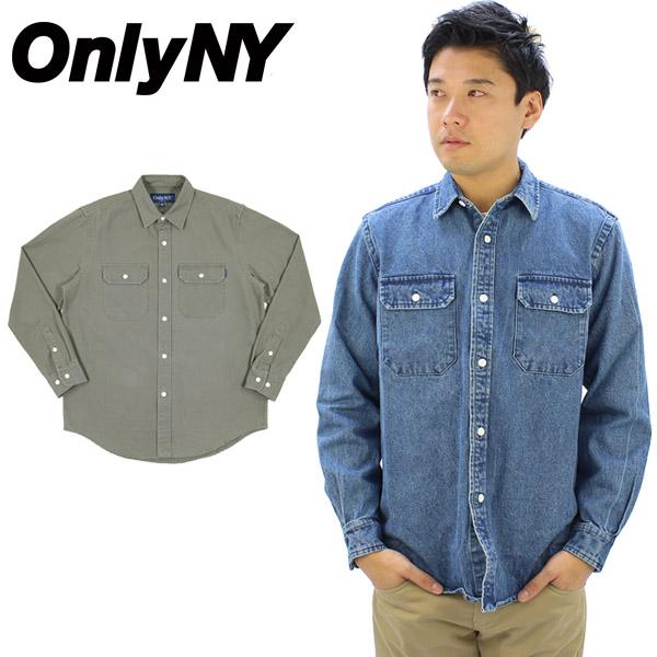 オンリー ニューヨーク Only Ny Washed Cotton Work Shirt 長袖シャツ 男性用 メンズ デニム Only Sh 02 Neo Globe Yahoo 店 通販 Yahoo ショッピング
