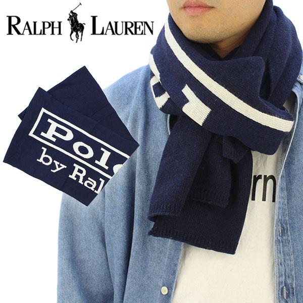 ラルフローレン Ralph Lauren Vintage Polo Label Scarf スカーフ 