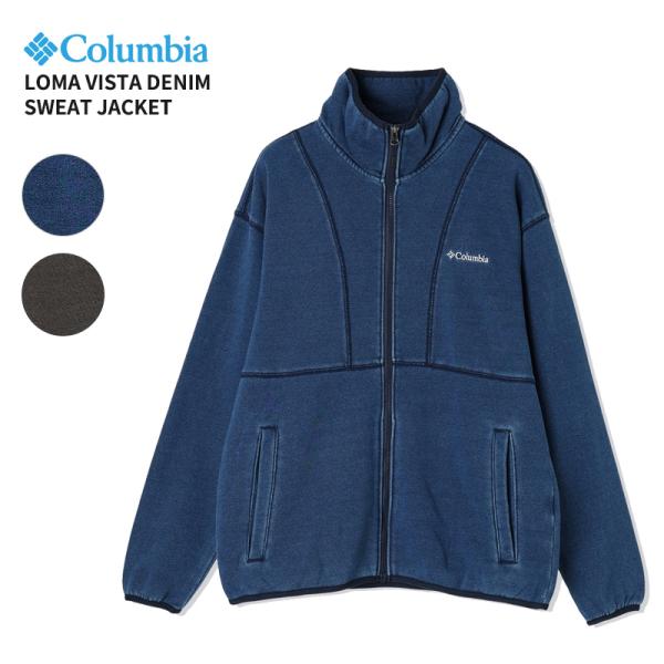コロンビア アウター ジャケット Columbia メンズ ロマビスタデニムスウェットジャケット PM0288 秋 冬